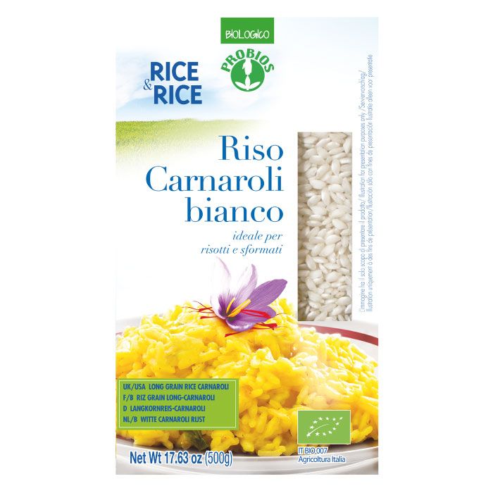 Organic Carnaroli White Rice 500g