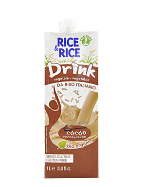 Organic Rice Drink With Cocoa 1L