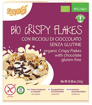 Organic Crispy Flakes With Chocolate 300g