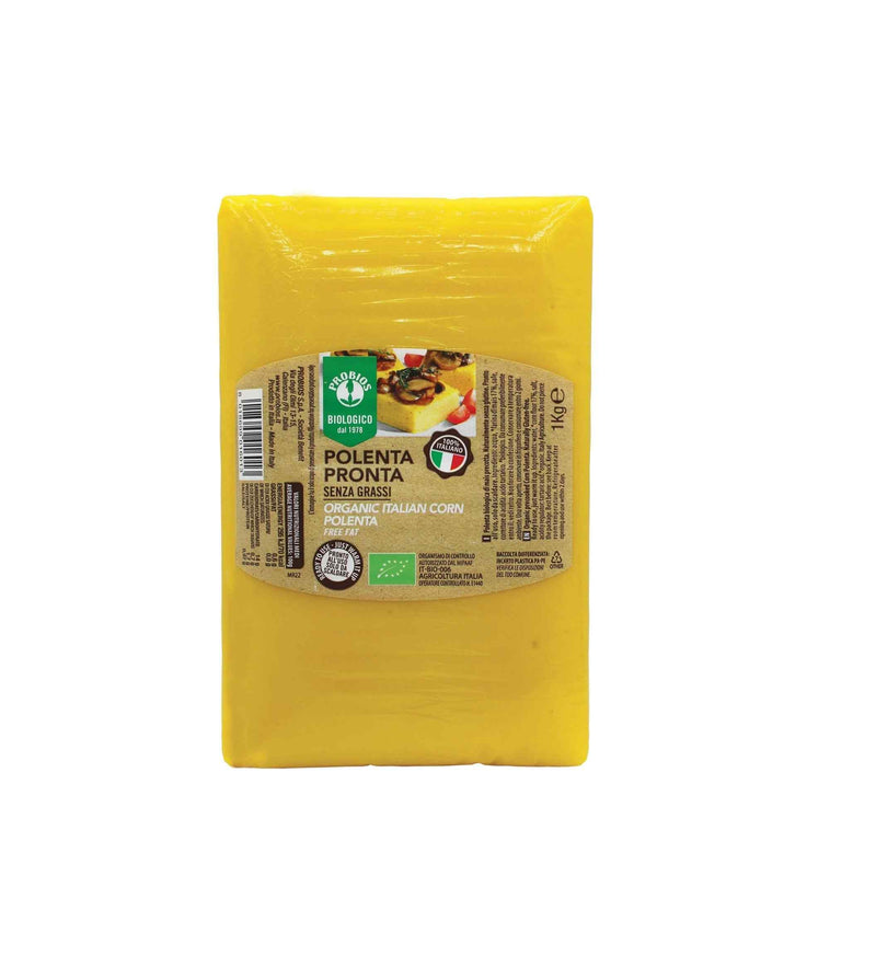 Organic Italina Corn Polenta Fat Free 1KG