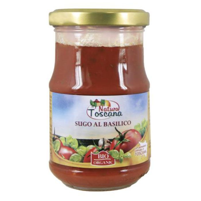 Organic Tomato Basil Sauce 180g