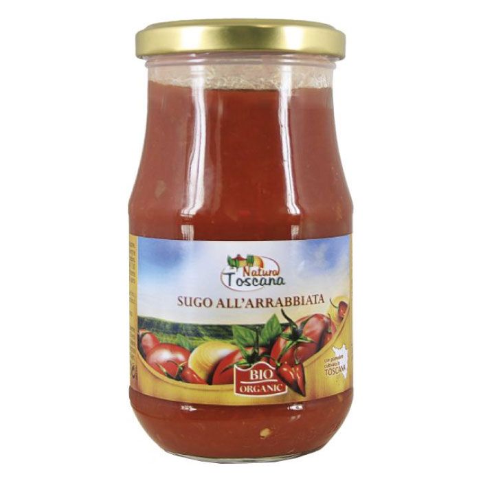 Organic Arrabbiata Hot Sauce 180g