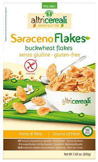 Organic Buckwheat Flakes 200g