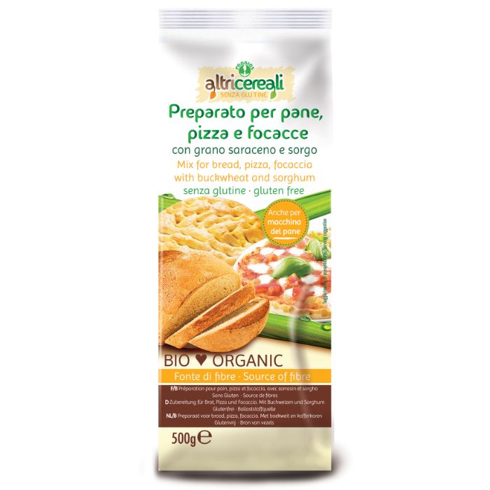 Organic Mix For Bread Pizza Focaccia 500g