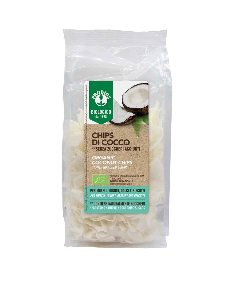 Organic Coconut Chips 125g - Probios -