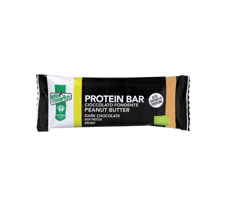 Organic Protein Bar with Peanut Butter and Dark Chocolate 40g