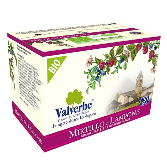 Organic Bil & Raspberry Tea 30g