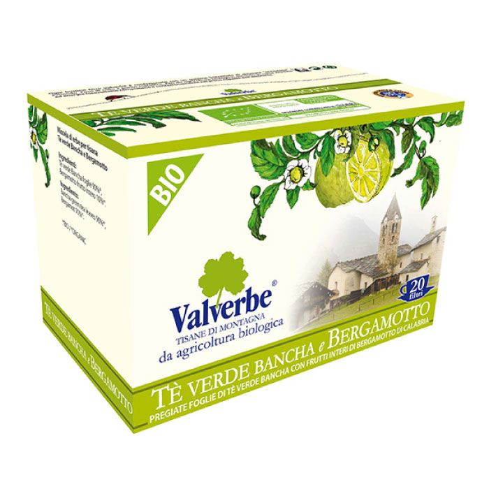 Organic Green Bergamot Tea 20Teabags 30g