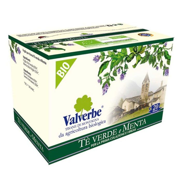 Organic Green Mint Tea 30g