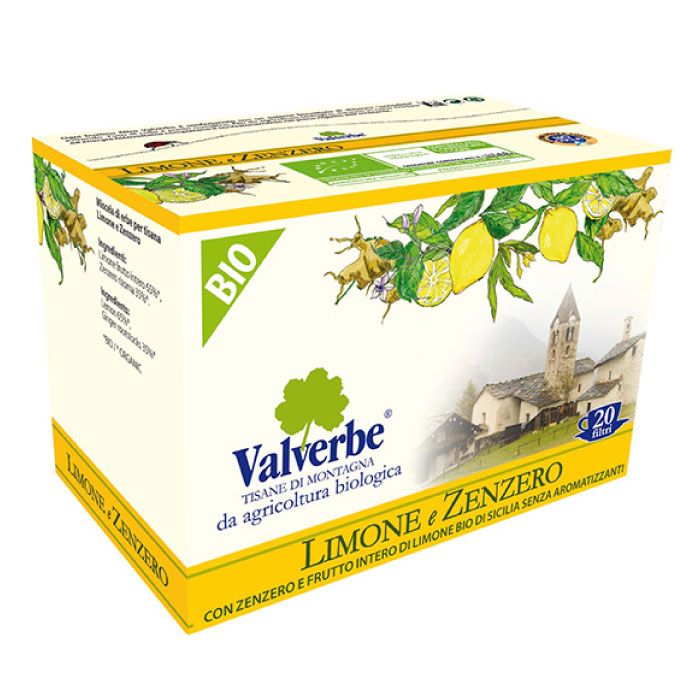 Organic Lemon & Ginger Tea 30g