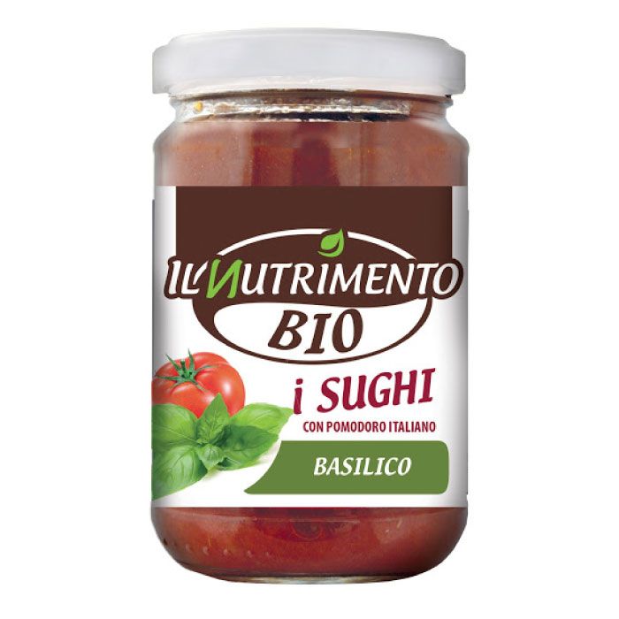 Organic Tomato Sauce with Basil 280g