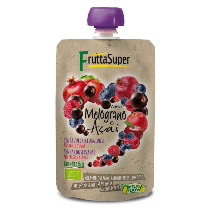 Organic Frutta Super with pomegranate and acai 120g