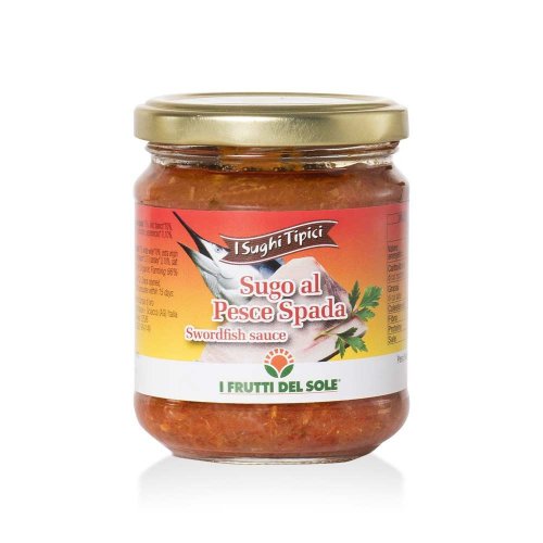 I Frutti del Sole Organic Swordfish and Tomato Pasta Sauces 180g