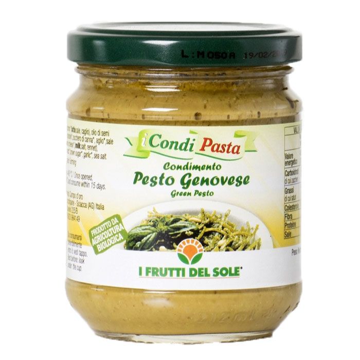 FRUTTI DELSOL ORG.GREEN PESTO 180G