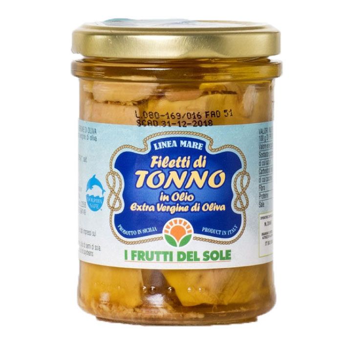Frutti Delsol organic Tuna Filet In Evo Oil 200G