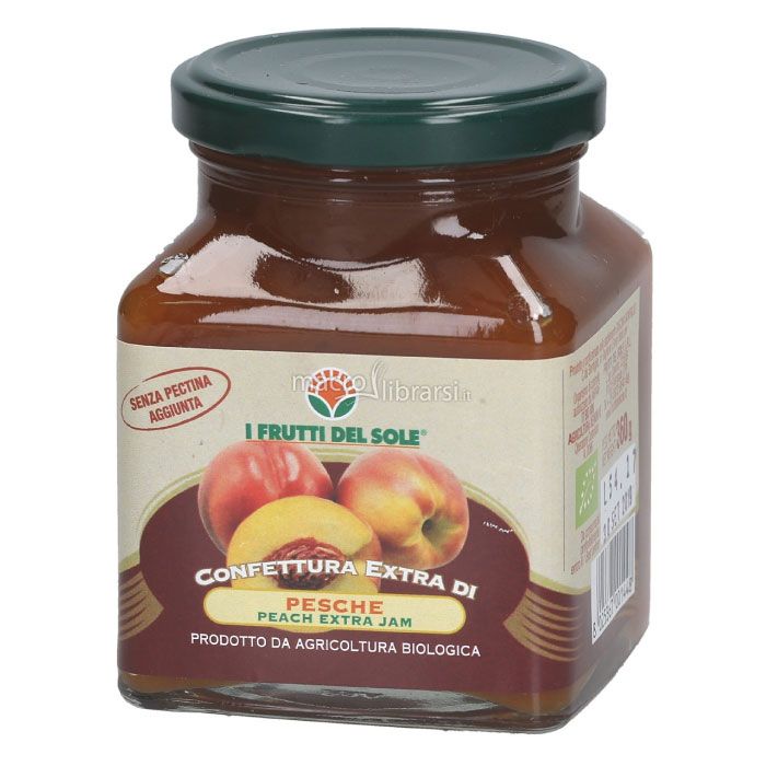 Organic Peach Extra Jam 360g