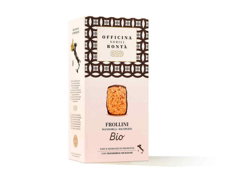 Organic Coated Almond Shortbreads 180G