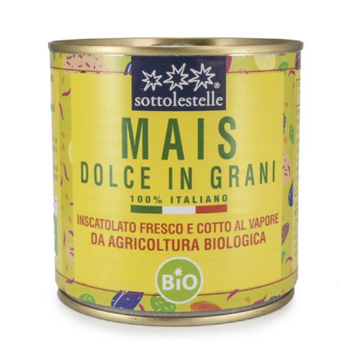 Organic Sweet Corn in Grains 340g