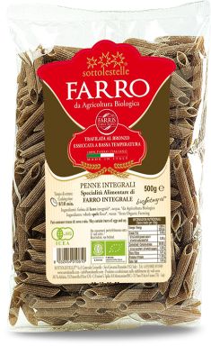 Organic Whole Spelt Penne 500g - Sottolestelle -