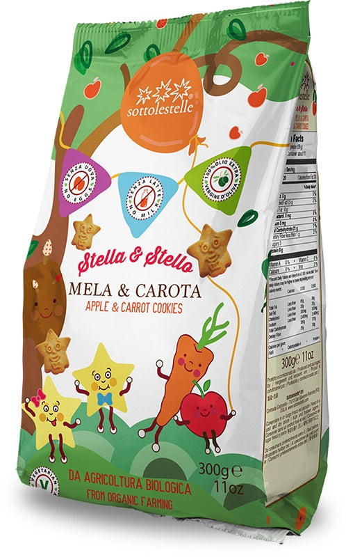 Organic Apple And Carrot Cookie 300g