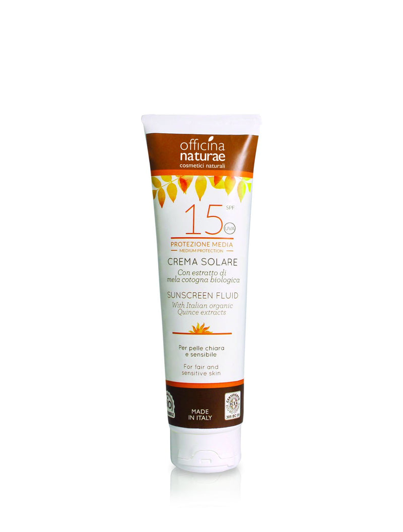 Organic Sunscreen Fluid SPF 15 125ml