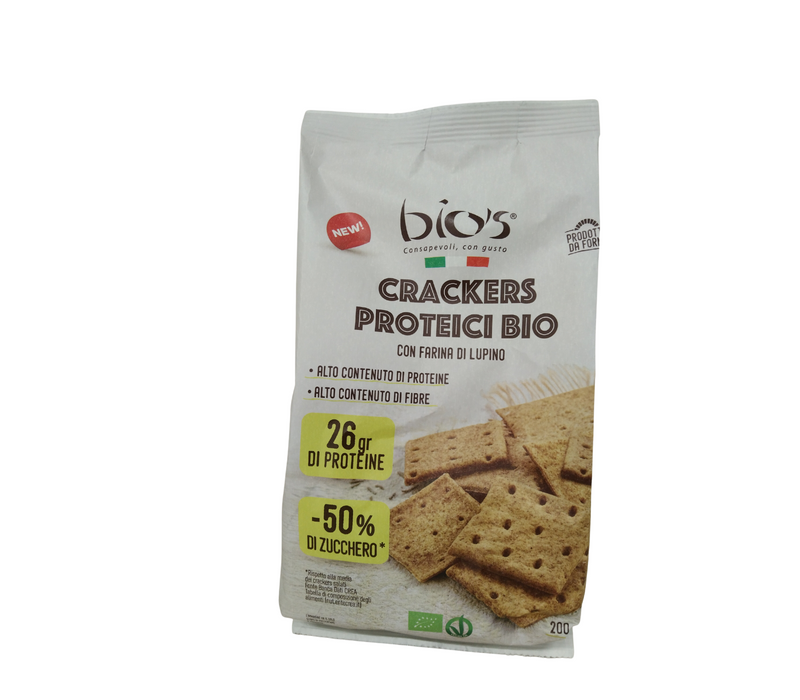 Organic Protein Cracker With Lupin Flour 200g
