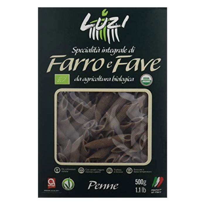 Organic Spelt Broadbean Penne 500g