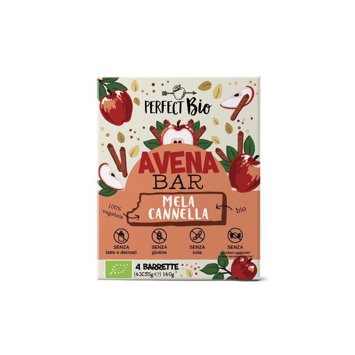 Organic Apple Cinnamon Oat Bar 140g