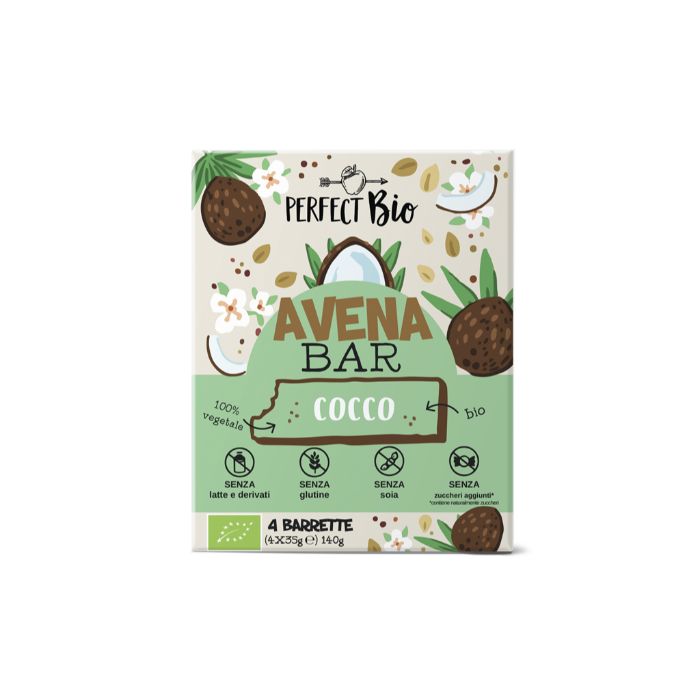 Organic Coconut Oat Bar 140g (4X35g)