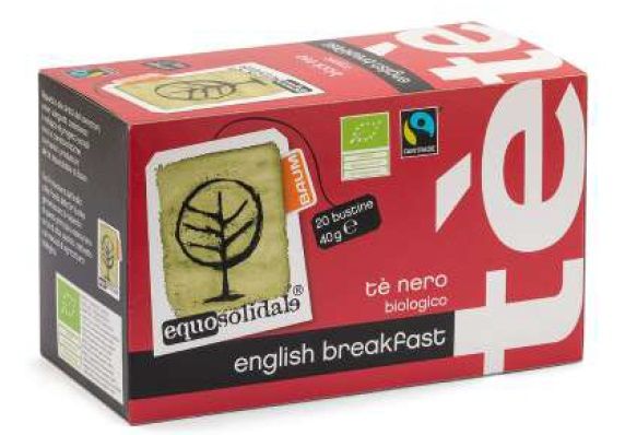 Organic English Breakfast Black Tea 20Bags 40G