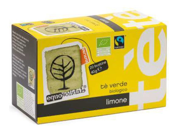 Organic Lemon green Tea 20Bags 40G