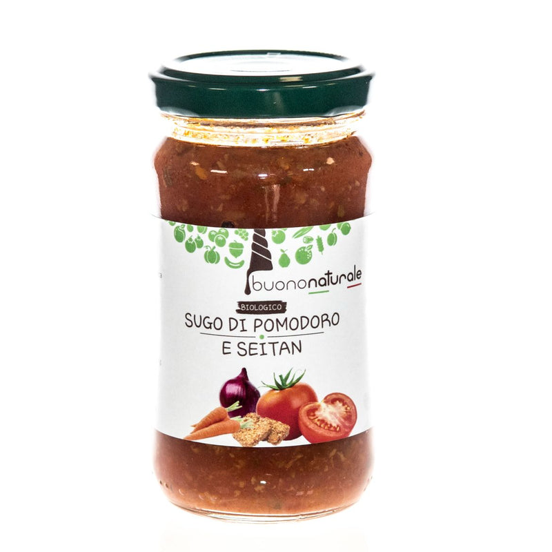 Organic Tomato Sauce with Seitan 190g