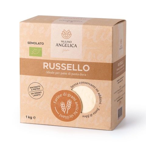 Organic Russello Semolato flour