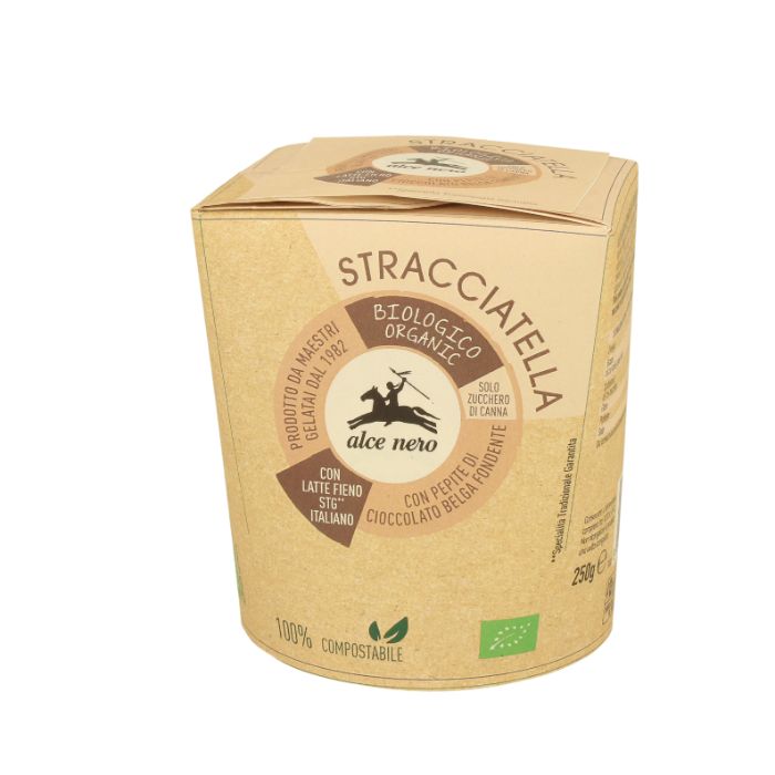 Organic Stracciatella Ice Cream 250g