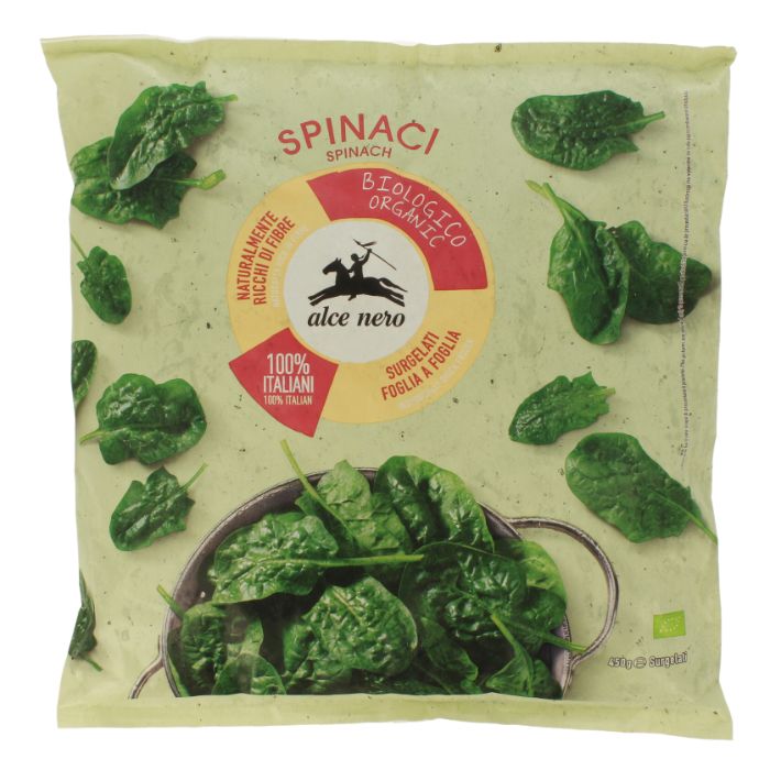 Organic Frozen Spinach  450g