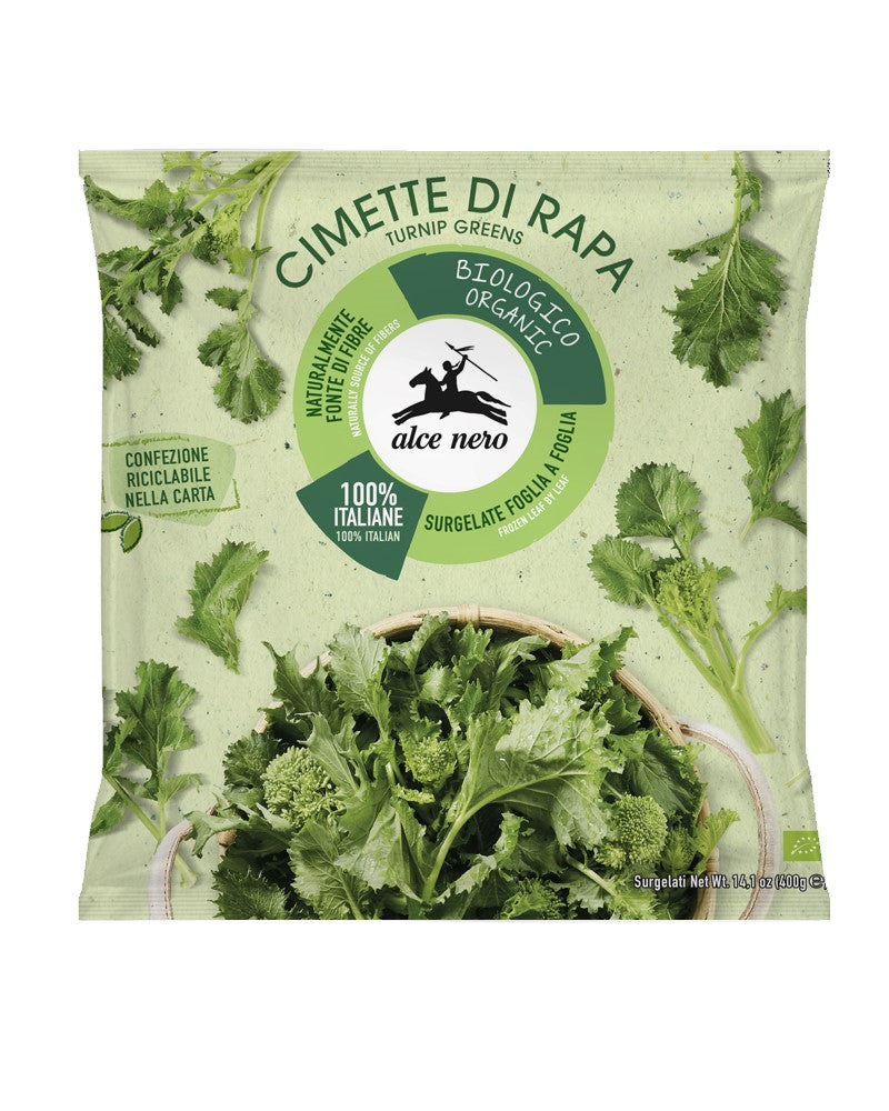 Organic Frozen Turnip Greens 450gm
