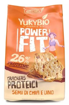 Organic Protein Crackers with chia seeds and flax seed 200g
