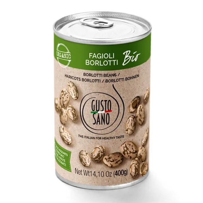 Organic Borlotti Beans 400g