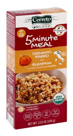 Organic Farro with Pumpkin 100g