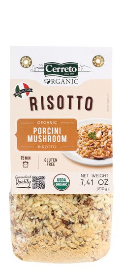 Organic Porcini Mushroom Risotto 210g