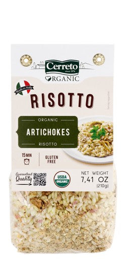 Organic Artichokes Risotto