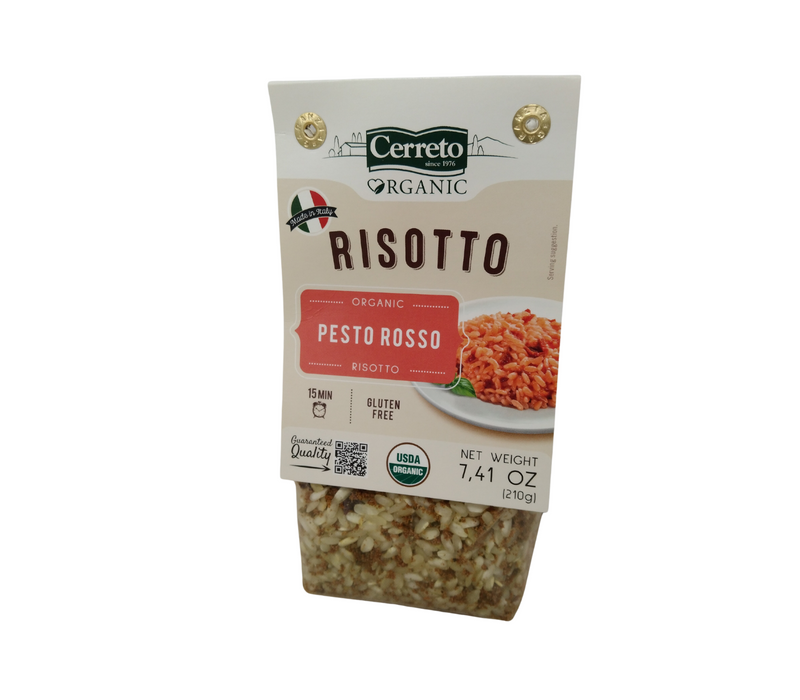 Organic Pesto Rosso Risotto 210g