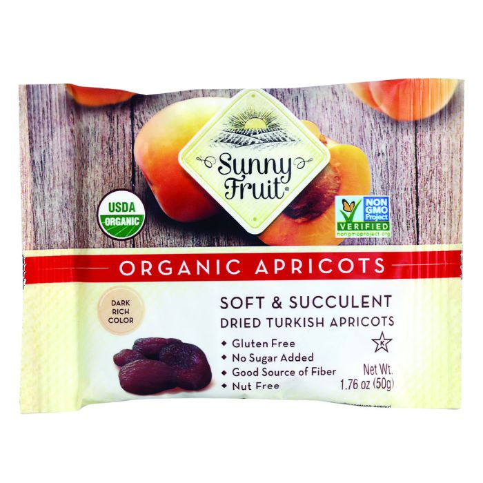 Organic Dried Apricots 50g