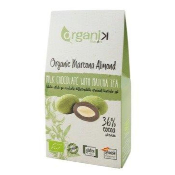 Organic Chocolate Coated Almond 30g