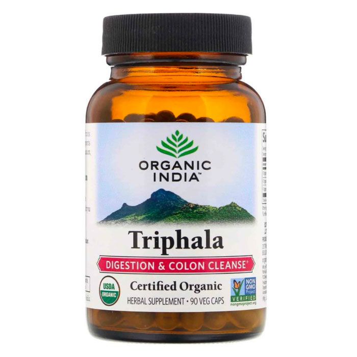 Organic  Triphala Herbal Supplement 90C