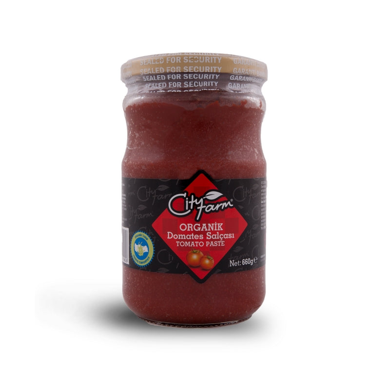 City farm organic Tomato Paste 650 Gr.