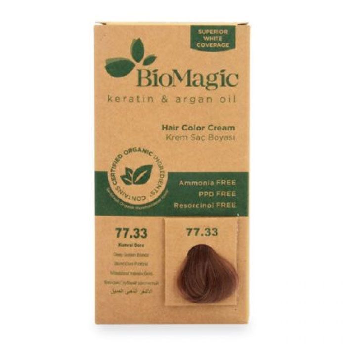 Organic Hair Color CK 77/33 Deepgolden Blonde