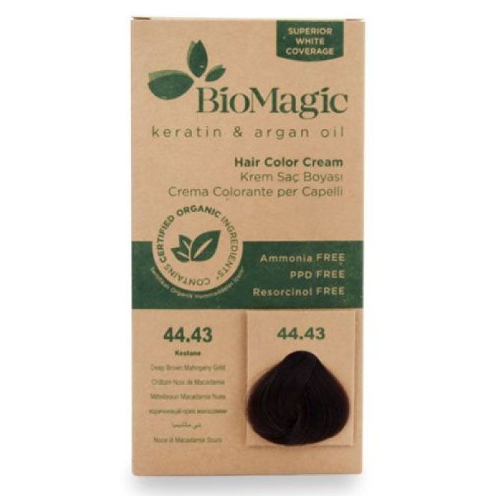 Bio Magic Hair Color Cream 44/43 Deep Brown Marigold 60ml