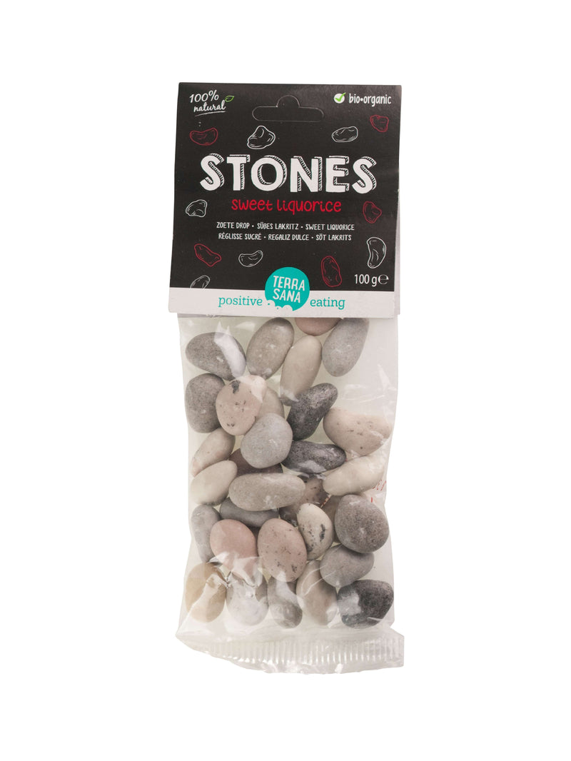 Terrasana Stones Sweet Liquorice 100G