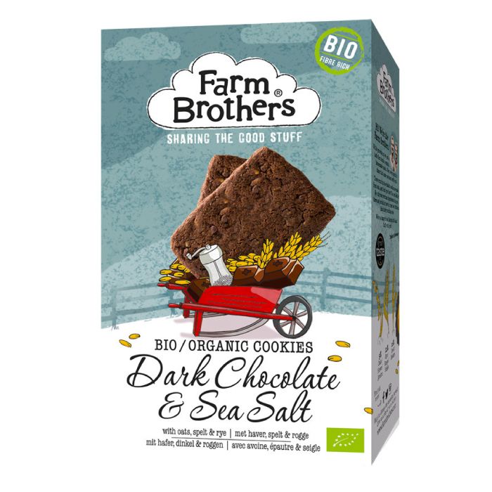 Organic Cookies Choclate Sea Salt 150g